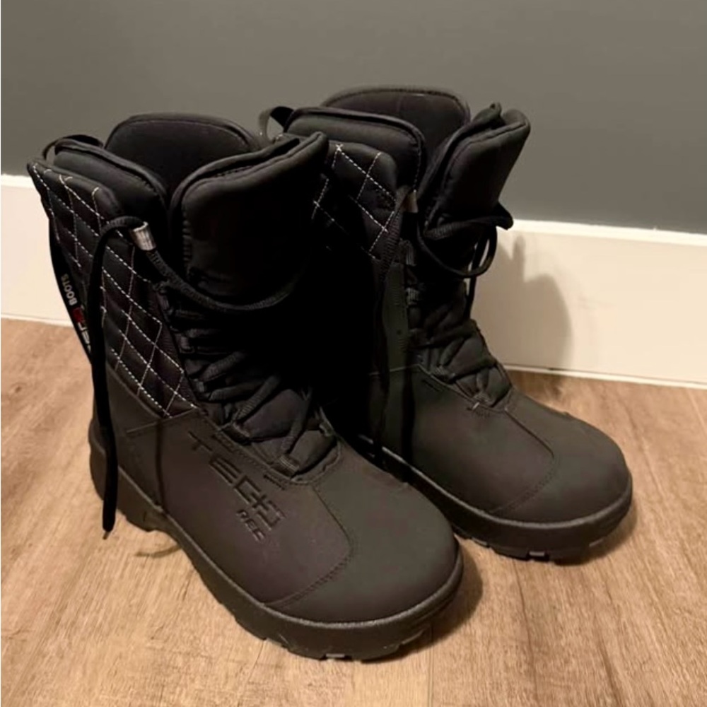 Ski-Doo Womens Tec+ REC Snowmobile Boots Black New w/tags Size 8